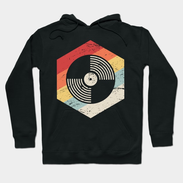 Vinyl Record Chicago House Electronic Music Gift Hoodie by MeatMan